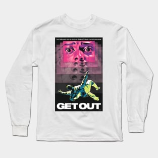 Get Out Movie Art Sunken Place Long Sleeve T-Shirt